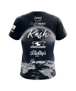Alternative view of 900 Global Sean Rash Striking Globe CoolWick Bowling Jersey