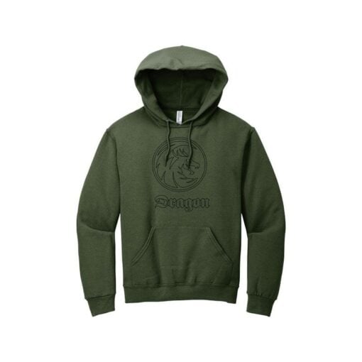 SWAG Dragon Font Men’s Bowling Hoodie - Image 4