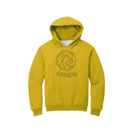 SWAG Dragon Font Men’s Bowling Hoodie - Image 3
