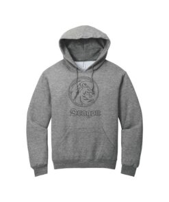 Alternative view of SWAG Dragon Font Men’s Bowling Hoodie