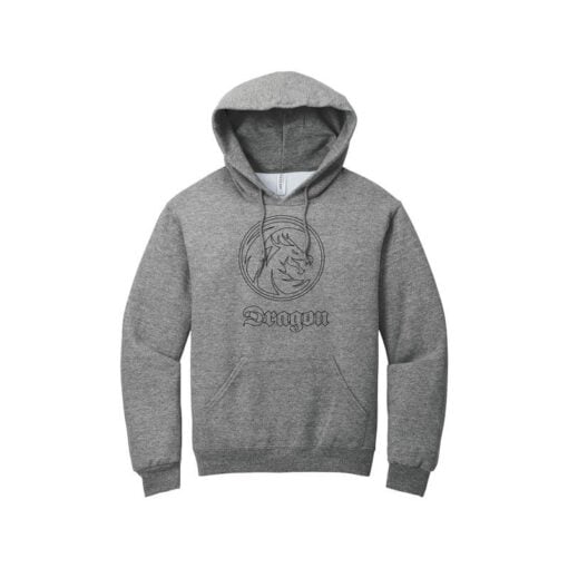 SWAG Dragon Font Men’s Bowling Hoodie - Image 2