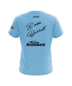 Alternative view of Brunswick Dom Barrett Blue on Blue Union Jack CoolWick Bowling Jersey