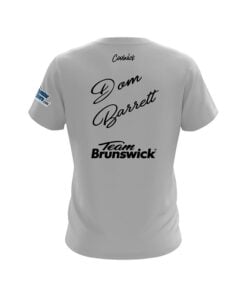 Alternative view of Brunswick Dom Barrett Grey Blue Union Jack CoolWick Bowling Jersey