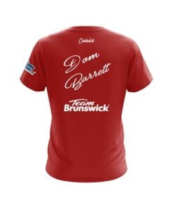 Alternative view of Brunswick Dom Barrett Red Union Jack CoolWick Bowling Jersey
