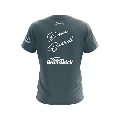 Brunswick Dom Barrett Rich Navy Union Jack CoolWick Bowling Jersey - Image 2
