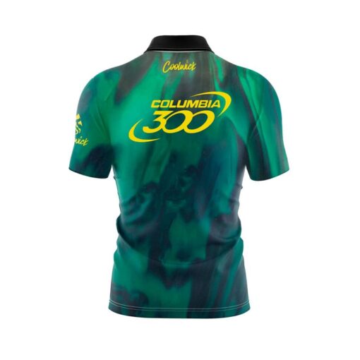Columbia 300 Piranha PowerCOR Pearl Fast Track CoolWick Bowling Jersey - Image 2