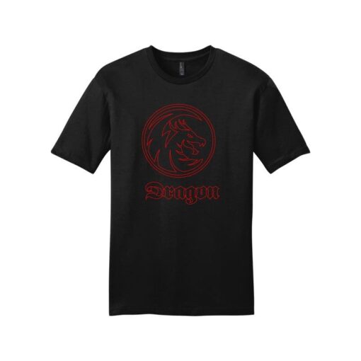 SWAG Dragon Font Men’s Bowling T-Shirt - Image 6