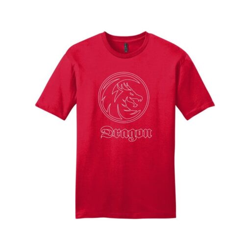 SWAG Dragon Font Men’s Bowling T-Shirt - Image 4