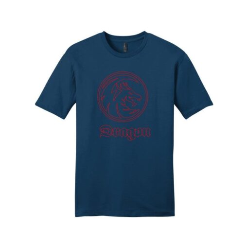 SWAG Dragon Font Men’s Bowling T-Shirt - Image 3