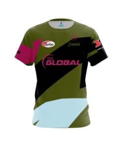 Daria Pajak Green Black Spider CoolWick Bowling Jersey