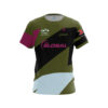 Daria Pajak Green Black Spider CoolWick Bowling Jersey