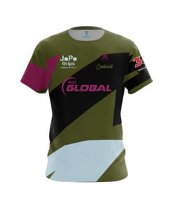 Daria Pajak Green Black Spider CoolWick Bowling Jersey