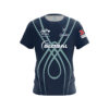Daria Pajak Navy Teal Web CoolWick Bowling Jersey