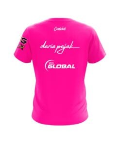 Alternative view of Daria Pajak Pink CoolWick Bowling Jersey
