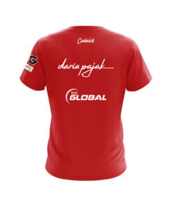 Alternative view of Daria Pajak Red CoolWick Bowling Jersey