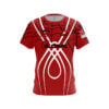 Daria Pajak Red Web CoolWick Bowling Jersey