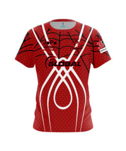 Daria Pajak Red Web CoolWick Bowling Jersey