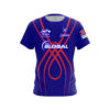 Daria Pajak Blue Web CoolWick Bowling Jersey