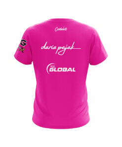 Alternative view of Daria Pajak Pink CoolWick Bowling Jersey