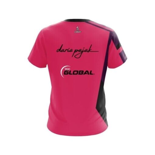 Daria Pajak Twist Pink CoolWick Bowling Jersey - Image 2