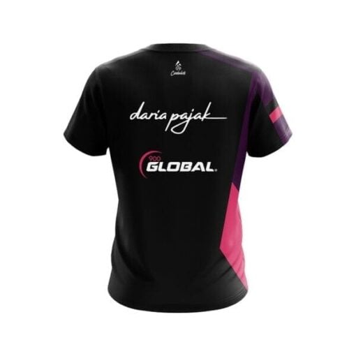Daria Pajak Twist Black CoolWick Bowling Jersey - Image 2