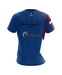 Alternative view of Daria Pajak Twist Navy CoolWick Bowling Jersey