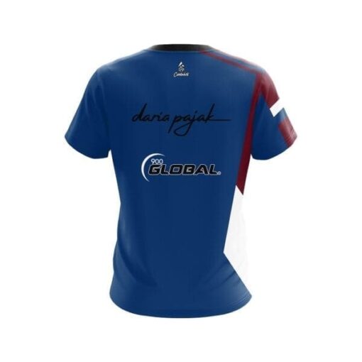 Daria Pajak Twist Navy CoolWick Bowling Jersey - Image 2