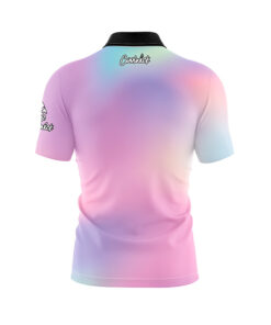 Alternative view of Cotton Candy Skies Fast Track CoolWick Bowling Jersey