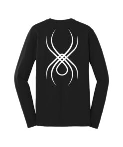 Alternative view of Daria Pajak Black New Era Long Sleeve Spider Tee