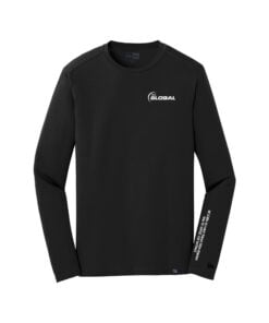 Daria Pajak Black New Era Long Sleeve Spider Tee