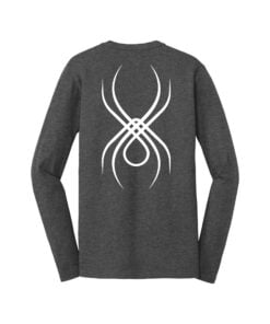 Alternative view of Daria Pajak Black Heather New Era Long Sleeve Spider Tee