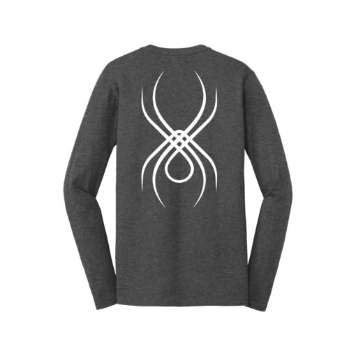 Daria Pajak Black Heather New Era Long Sleeve Spider Tee - Image 2