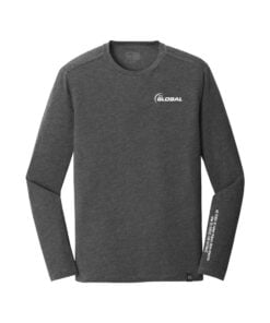 Daria Pajak Black Heather New Era Long Sleeve Spider Tee