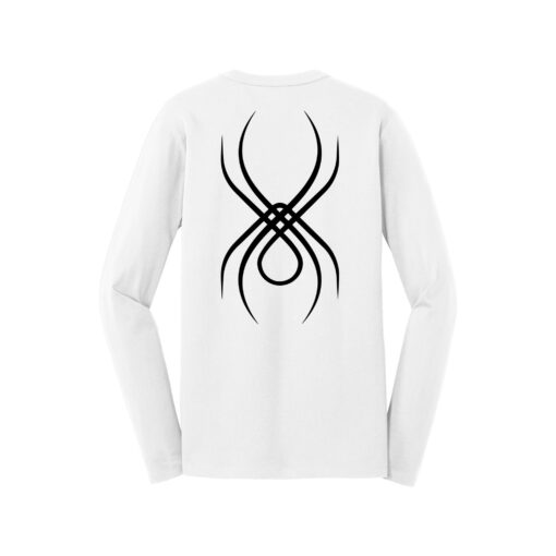 Daria Pajak White New Era Long Sleeve Spider Tee - Image 2