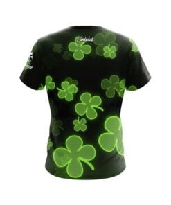 Alternative view of Glowing Luck CoolWick Bowling Jersey