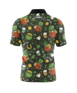 Alternative view of Gnomies Lucky Day Fast Track CoolWick Bowling Jersey