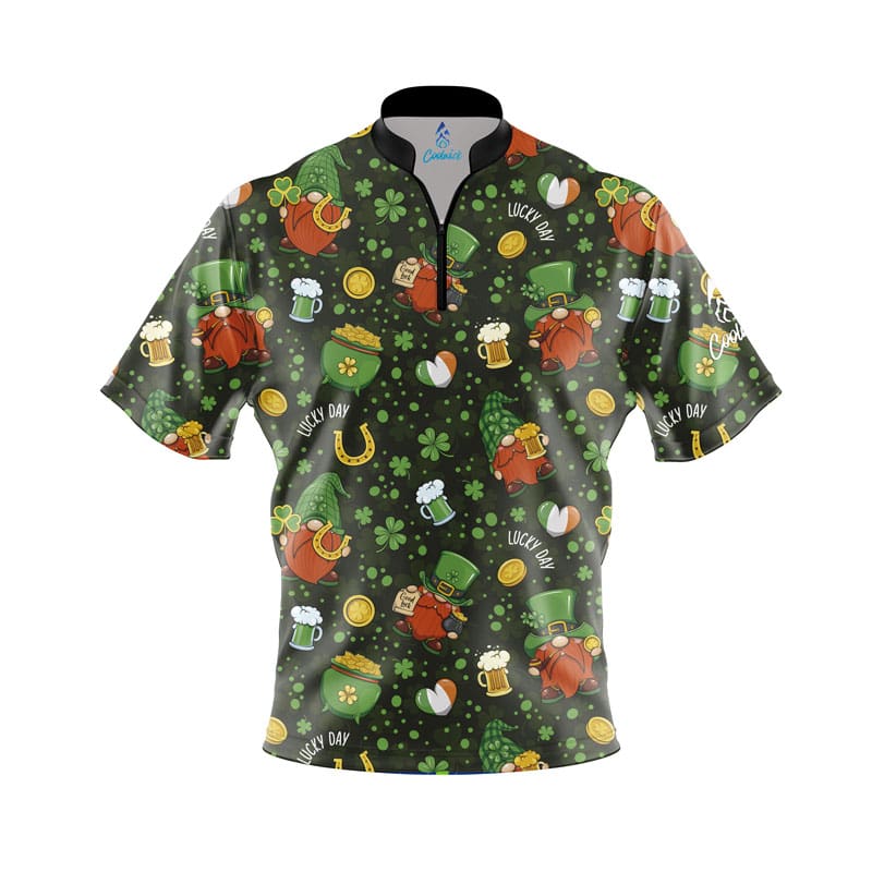 Gnomies Lucky Day Fast Track CoolWick Bowling Jersey