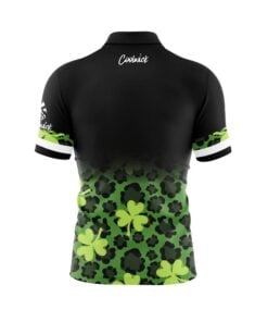 Alternative view of Lucky Leopard Fade Fast Track CoolWick Bowling Jersey