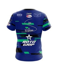 Alternative view of Roto Grip Stu Williams Lime in the Coconut CoolWick Bowling Jersey