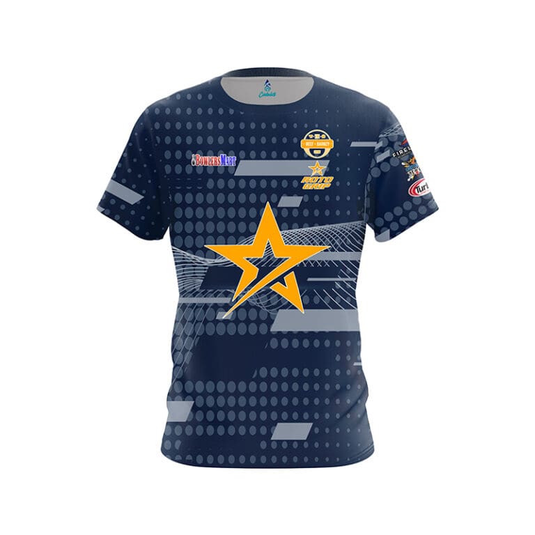 Roto Grip Stu Williams Navy Gold CoolWick Bowling Jersey