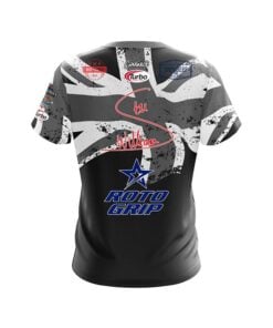 Alternative view of Roto Grip Stu Williams Grey Union Jack CoolWick Bowling Jersey