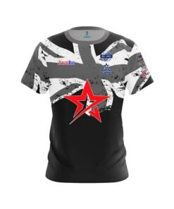 Roto Grip Stu Williams Grey Union Jack CoolWick Bowling Jersey