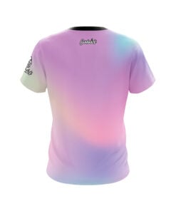 Alternative view of Cotton Candy Skies CoolWick Bowling Jersey