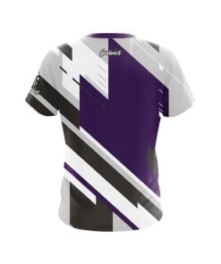 Alternative view of Mid Lane Purple CoolWick Bowling Jersey