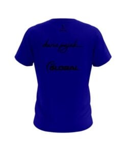 Alternative view of 900 Global Daria Pajak Deep Navy CoolWick Bowling Jersey