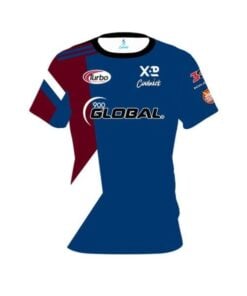 Daria Pajak Twist Navy CoolWick Bowling Jersey