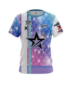 Stefanie Johnson Roto Grip Mermaid Unicorn CoolWick Bowling Jersey