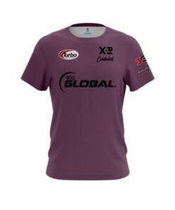 900 Global Daria Pajak Eggplant Purple CoolWick Bowling Jersey
