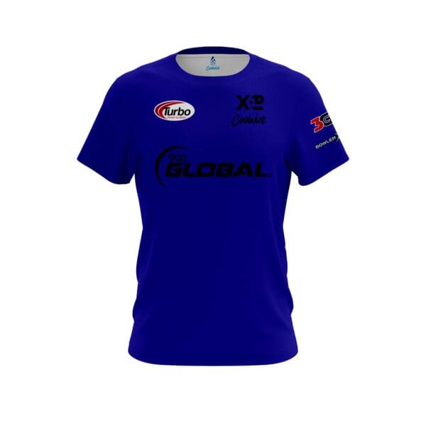 900 Global Daria Pajak Deep Navy CoolWick Bowling Jersey