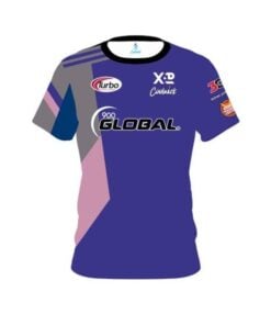 Daria Pajak Twist Purple CoolWick Bowling Jersey